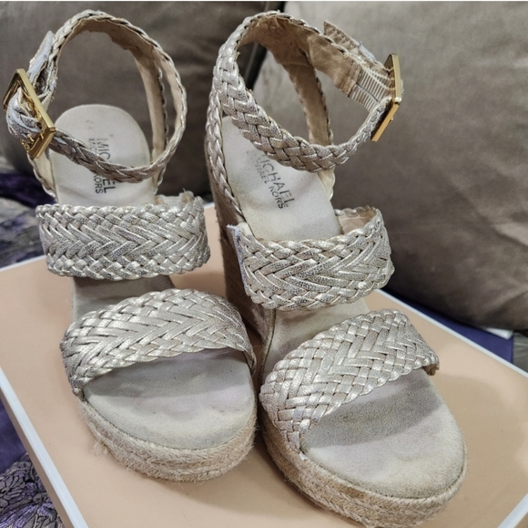 MICHAEL Michael Kors Braided Espadrille Wedges - Picture 10 of 14